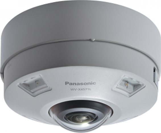 iA(Intelligent Auto) H.265 360-degree Vandal Resistant Outdoor Dome Camera